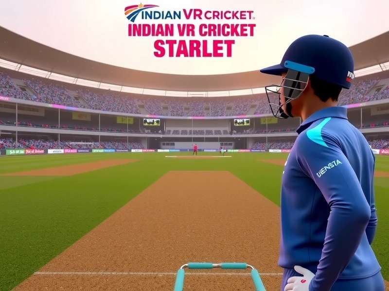 Indian VR Cricket Starlet Gameplay